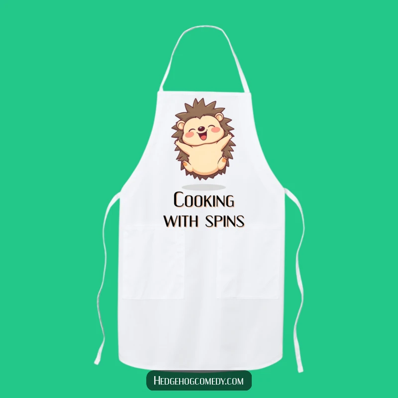 Funny Chef's Joy Apron - Energetic Kitchen Helper for Happy Cooks