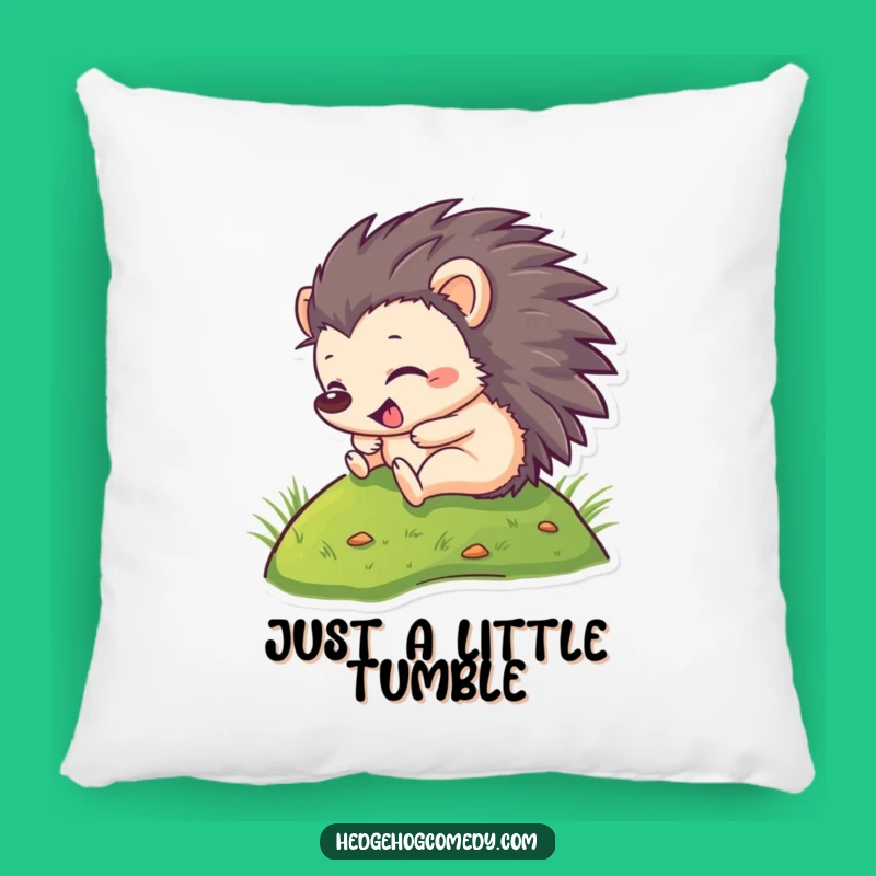 Funny Hedgehog Rolling Pillow - Cozy Humor, Perfect Relaxing Gift!