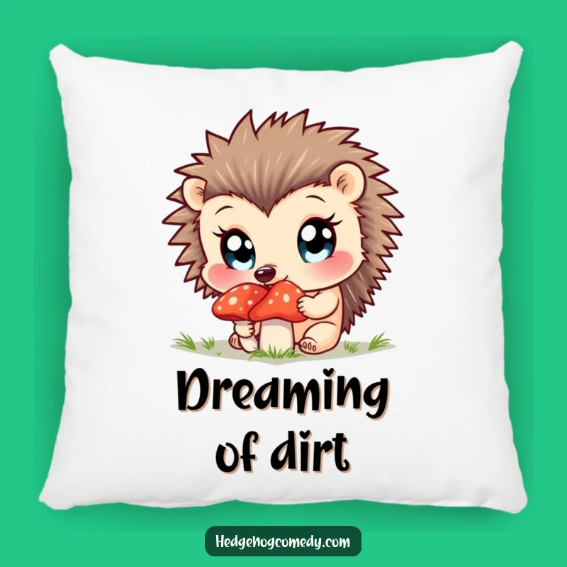 Funny Hedgehog Snuggle Pillow - Comfy and Cute Forest Decor