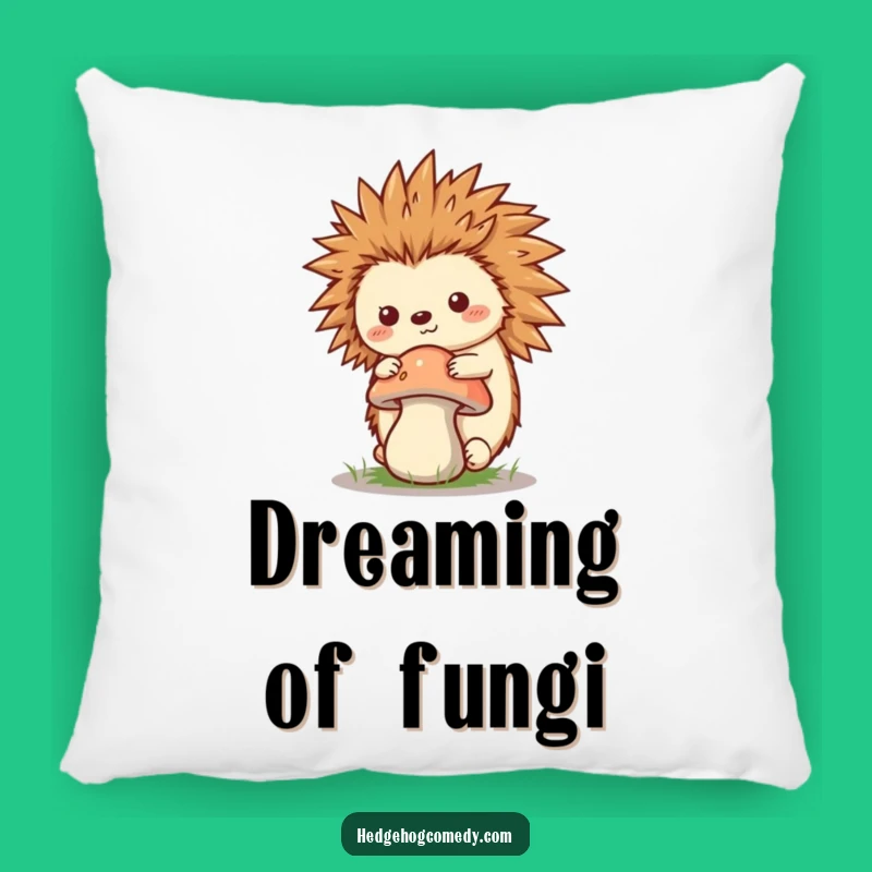 Funny Kawaii Hedgehog Pillow - Cozy Humorous Gift for Nature Lovers