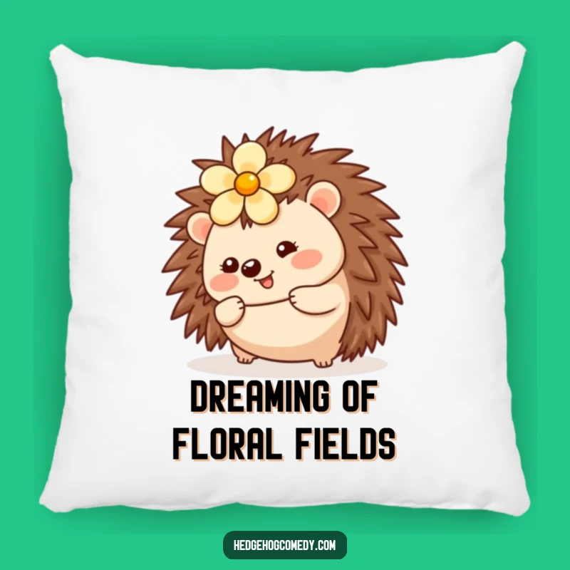 Funny Kawaii Hedgehog Rolling Pillow - Cozy & Cheerful Accent Decor Gift