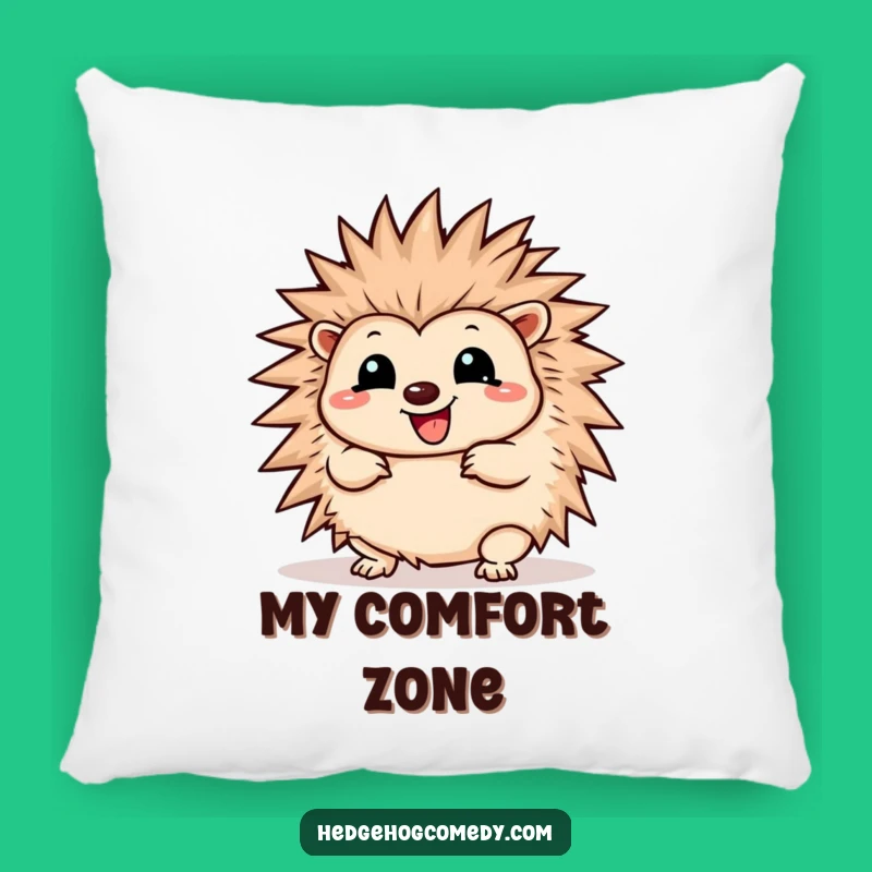 Funny Kawaii Prickly Joy Hedgehog Pillow: Cozy Wiggle Cushion Gift