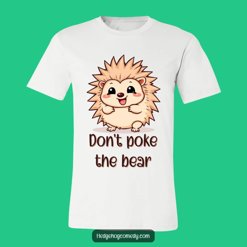 Funny Kawaii Prickly Joy Hedgehog T-Shirt: Wiggle Tee Gift