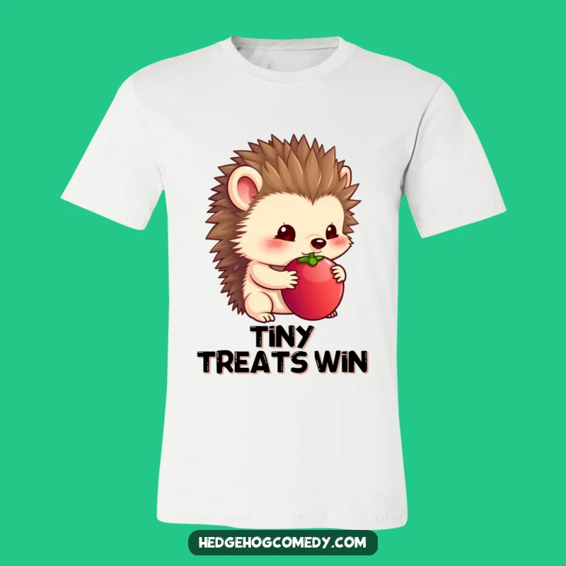 Funny Shy Hedgehog Tee - Sweet and Gentle Gift for Nature Lovers